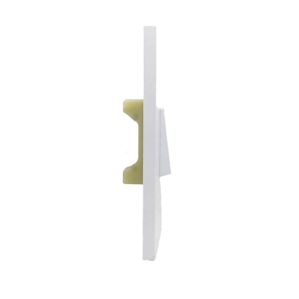 Placa 4x2 1 Interruptor P Campainha Vertical Branca Ravenna Dicompel
