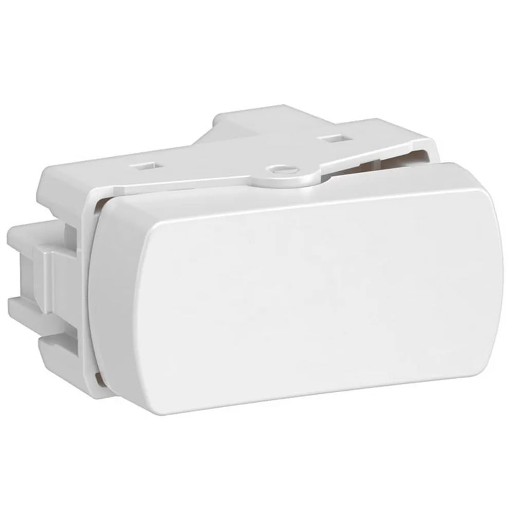 Módulo Interruptor Simples 10a 250v 1m Branco Miluz Schneider