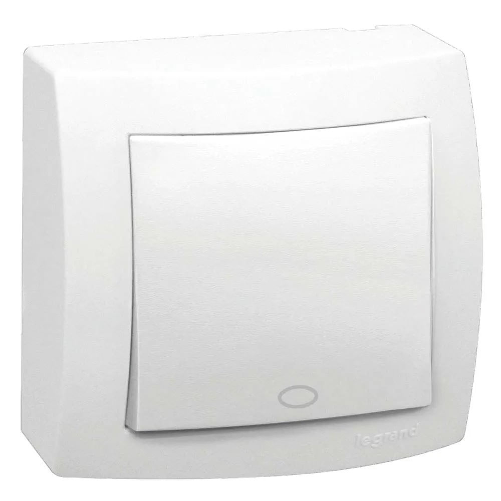Pulsador De Campainha Ou Minuteria Ponto Gravado 2A/250V 675005 Sistema X Pial Legrand