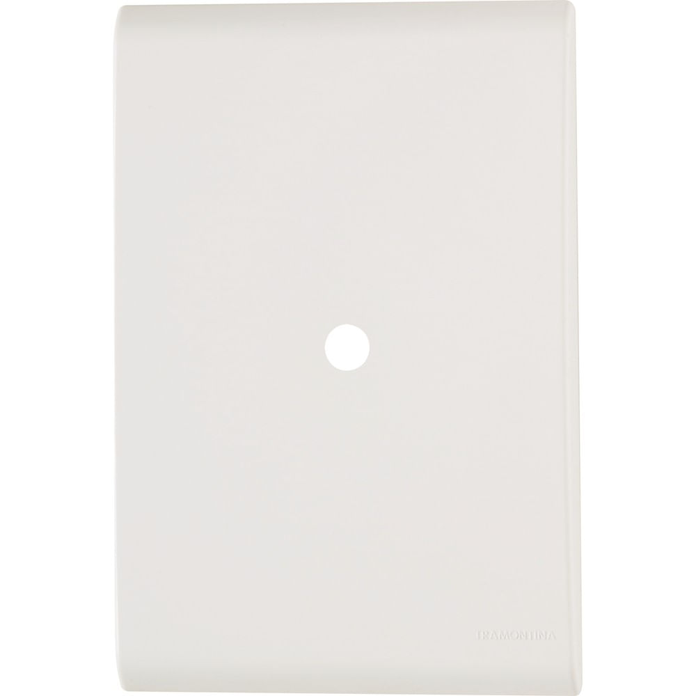 Placa 1 Furo 4x2 9,5mm Liz Branco 57106002 Tramontina
