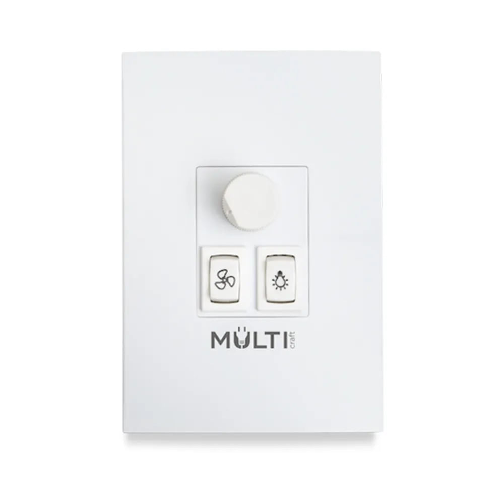 Controle Ventilador De Teto Com Chave Liga/Desliga De Lâmpada Bivolt Multi