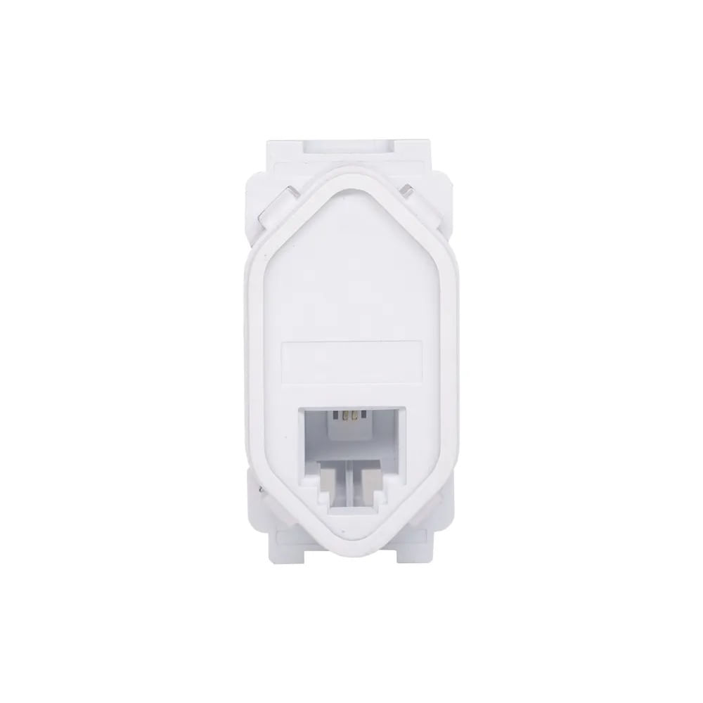 Módulo 1 Tomada Rj11 2 Vias Branco Novara Dicompel