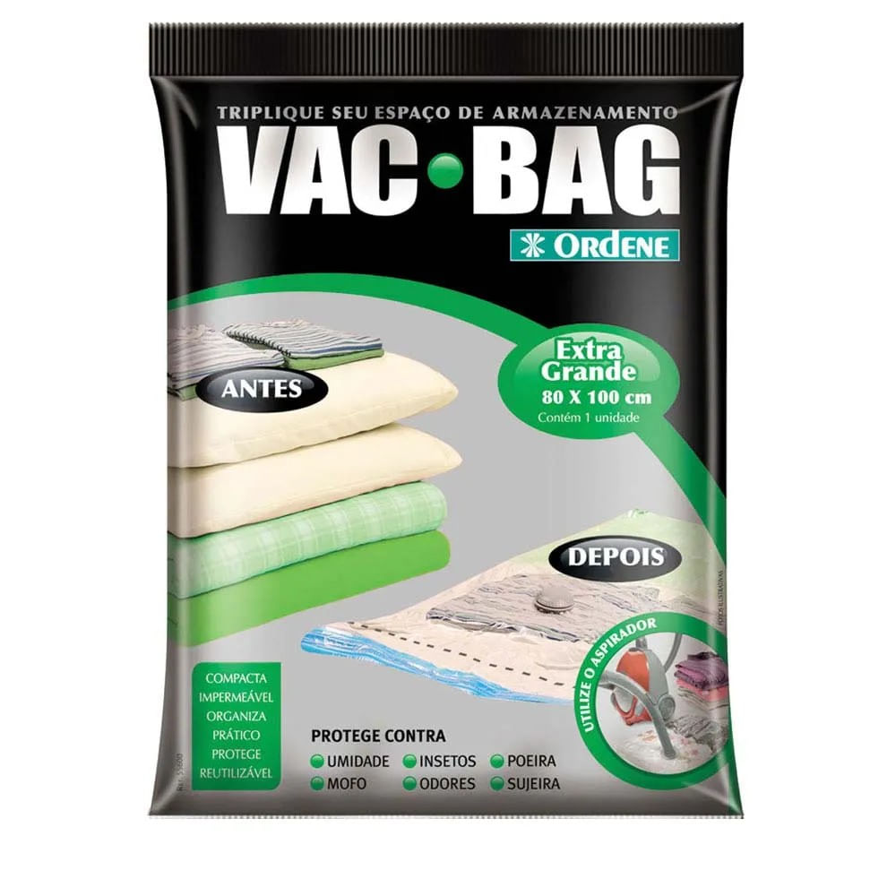 Vac Bag Extra Grande 80X100Cm Ordene