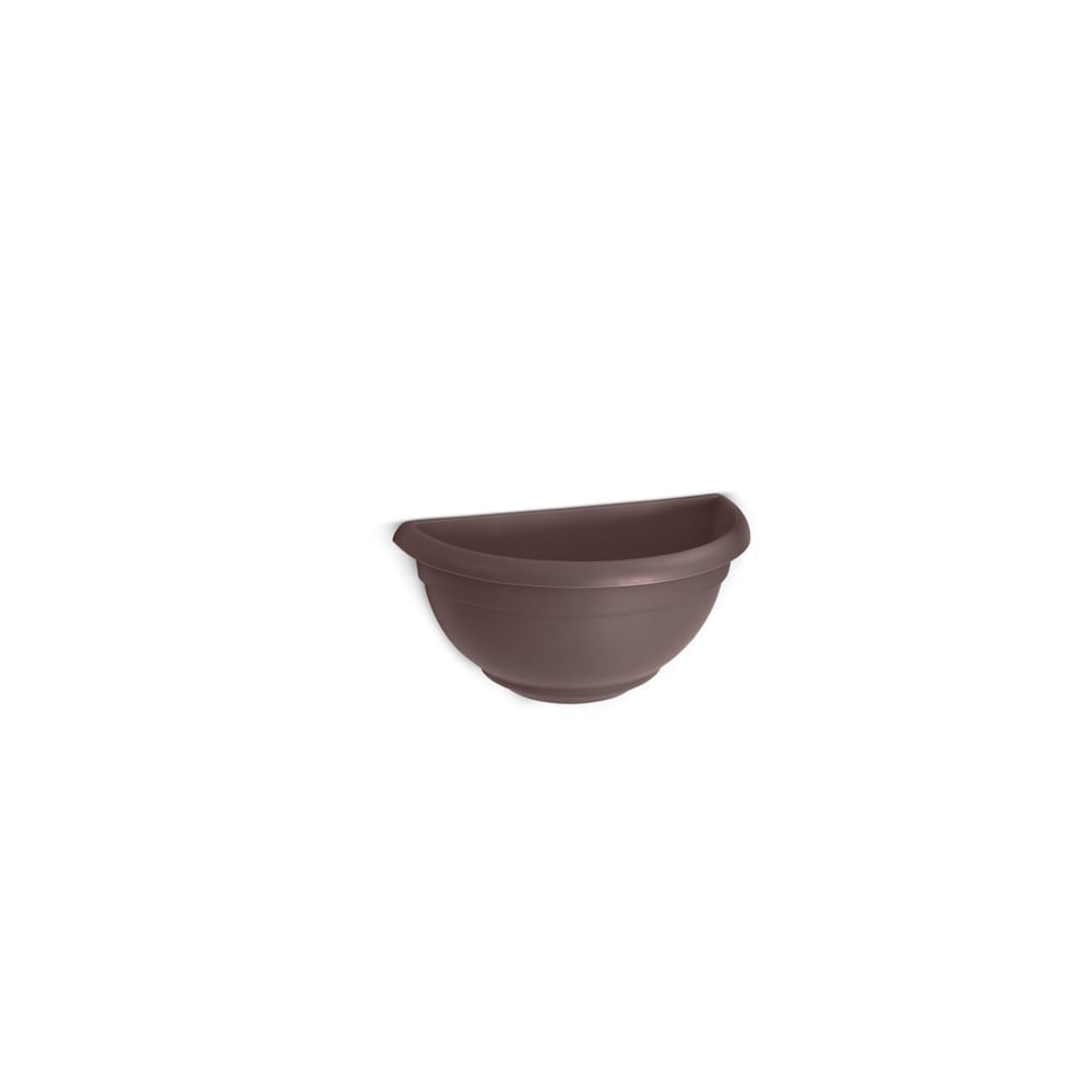 Vaso De Parede Mini 20cm Chocolate Nutriplan