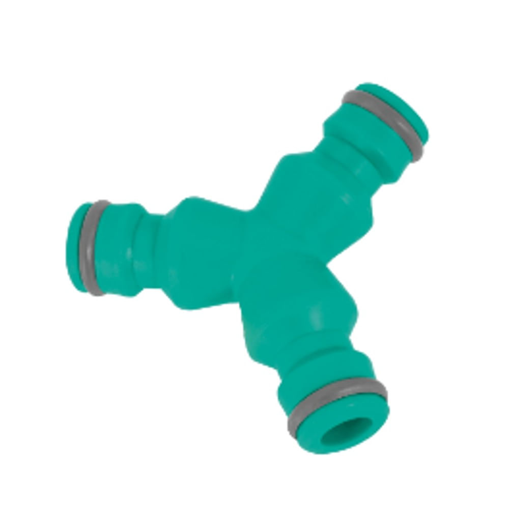 Derivação em Y c/ Três Saídas p/ Engate Rápido de 1/2" 5/8" e 3/4" Tramontina