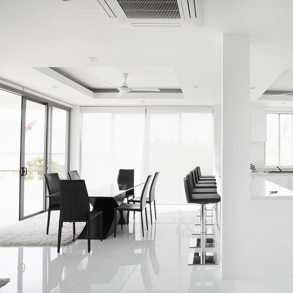Persiana Rolo Solar Screen 140X160 Branca Evolux