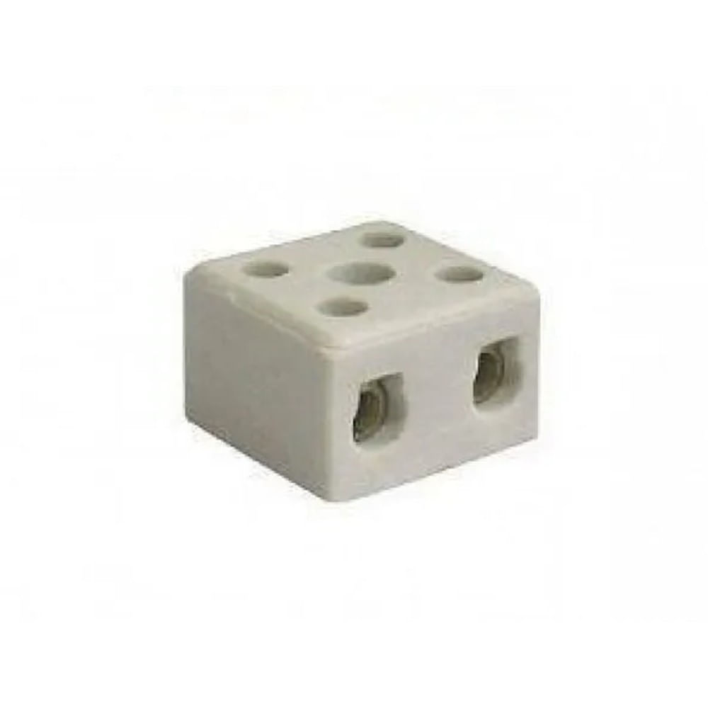 Conector De Porcelana Bipolar 16mm Bricopack