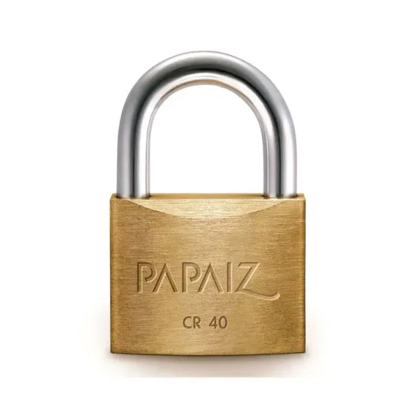 Cadeado com chave SM CR 40mm Papaiz