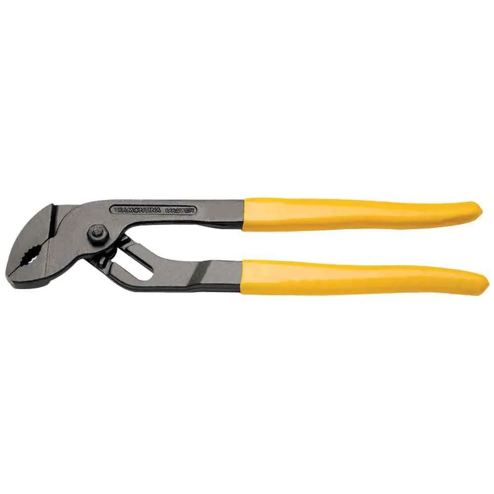 Alicate Bomba d’Água 10" Forjada Em Aço Especial Empunhadura Isolada Em PVC Amarelo 41066110 Tramontina