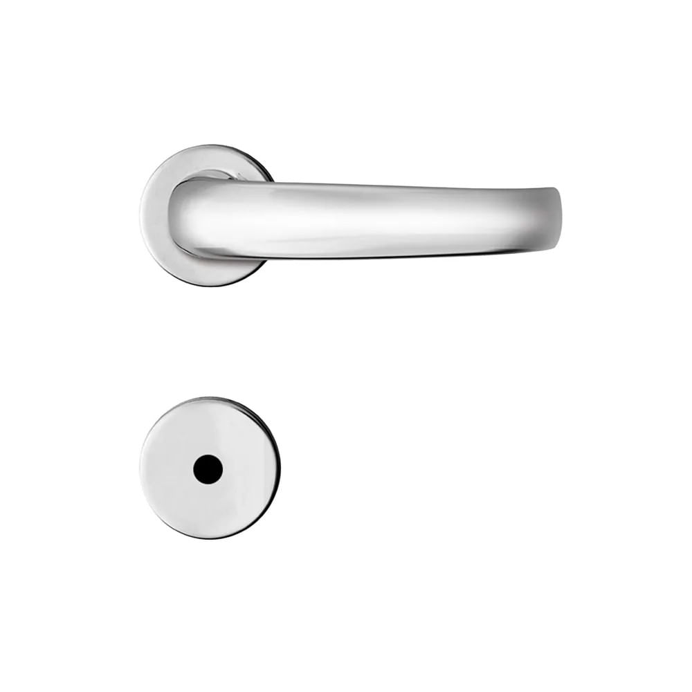 Fechadura 5400 Wc R66 Mz271 Cromado Papaiz