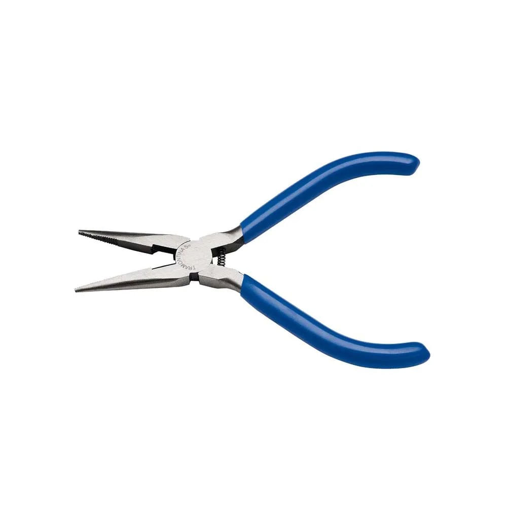 Alicate Meia Cana 5" Corpo Em Aço Especial Empunhadura Em PVC Azul 41105301 Tramontina