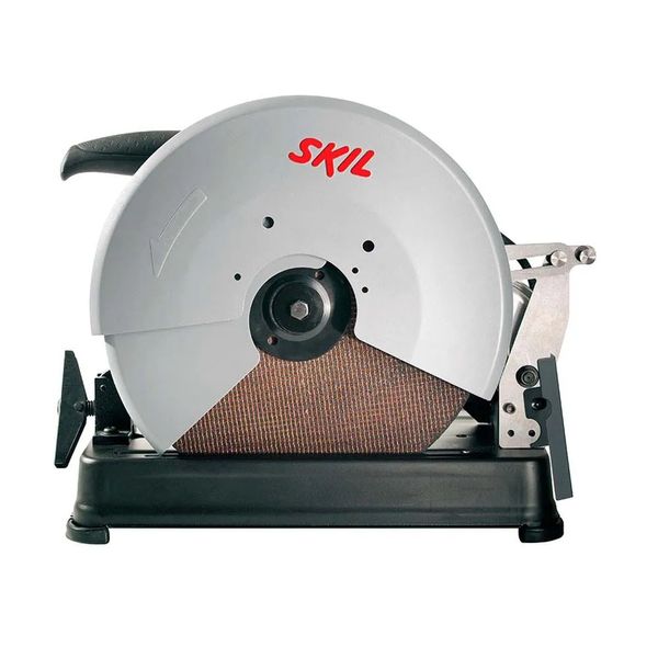 Serra policorte elétrico 14" 127V 1800W preto e vermelho Skil