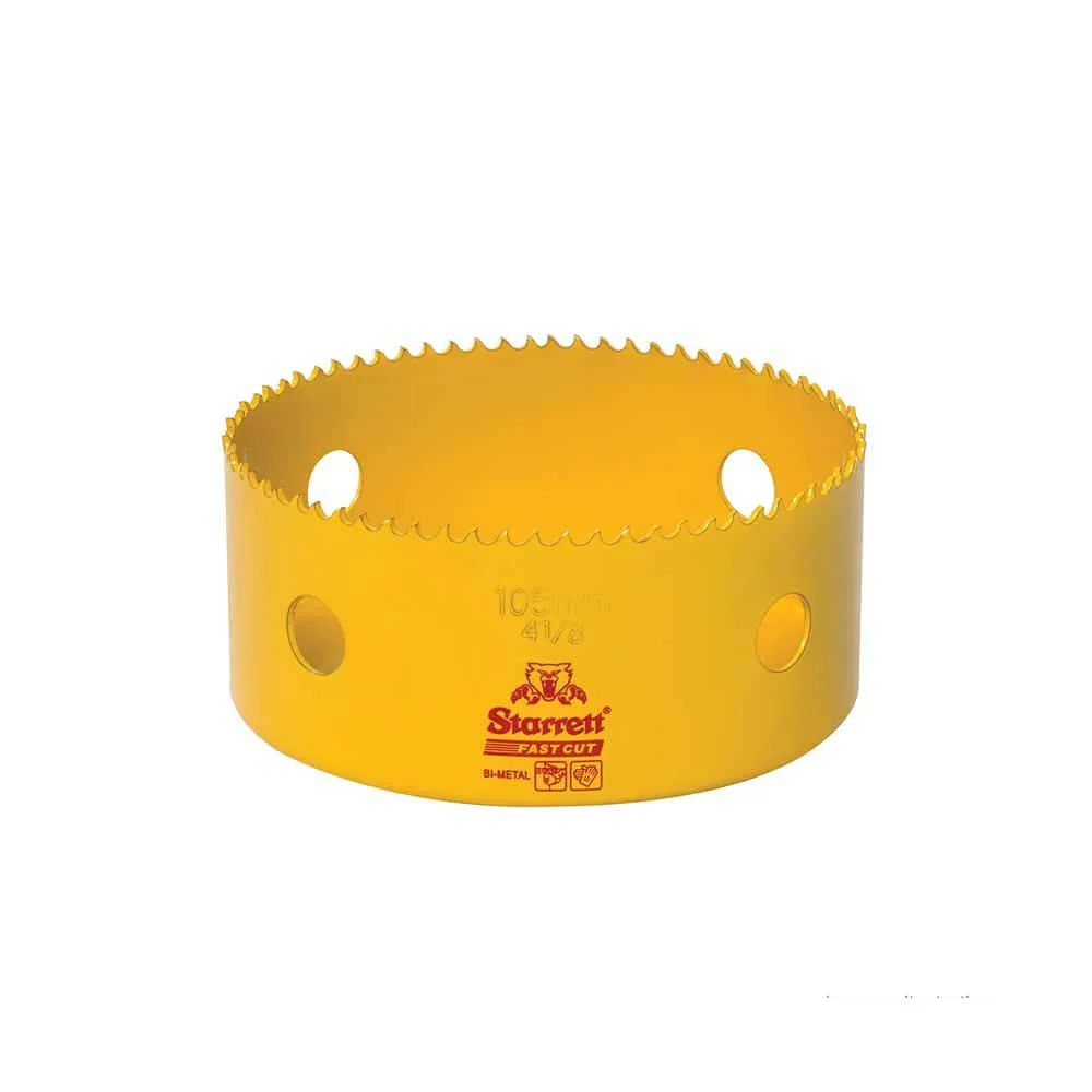Serra Copo Bi-metal Fast Cut 105mm amarela Starret