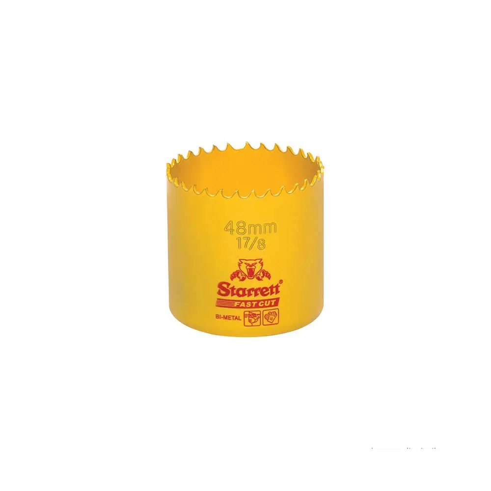 Serra Copo Bi-metal Fast Cut 48mm amarela Starret