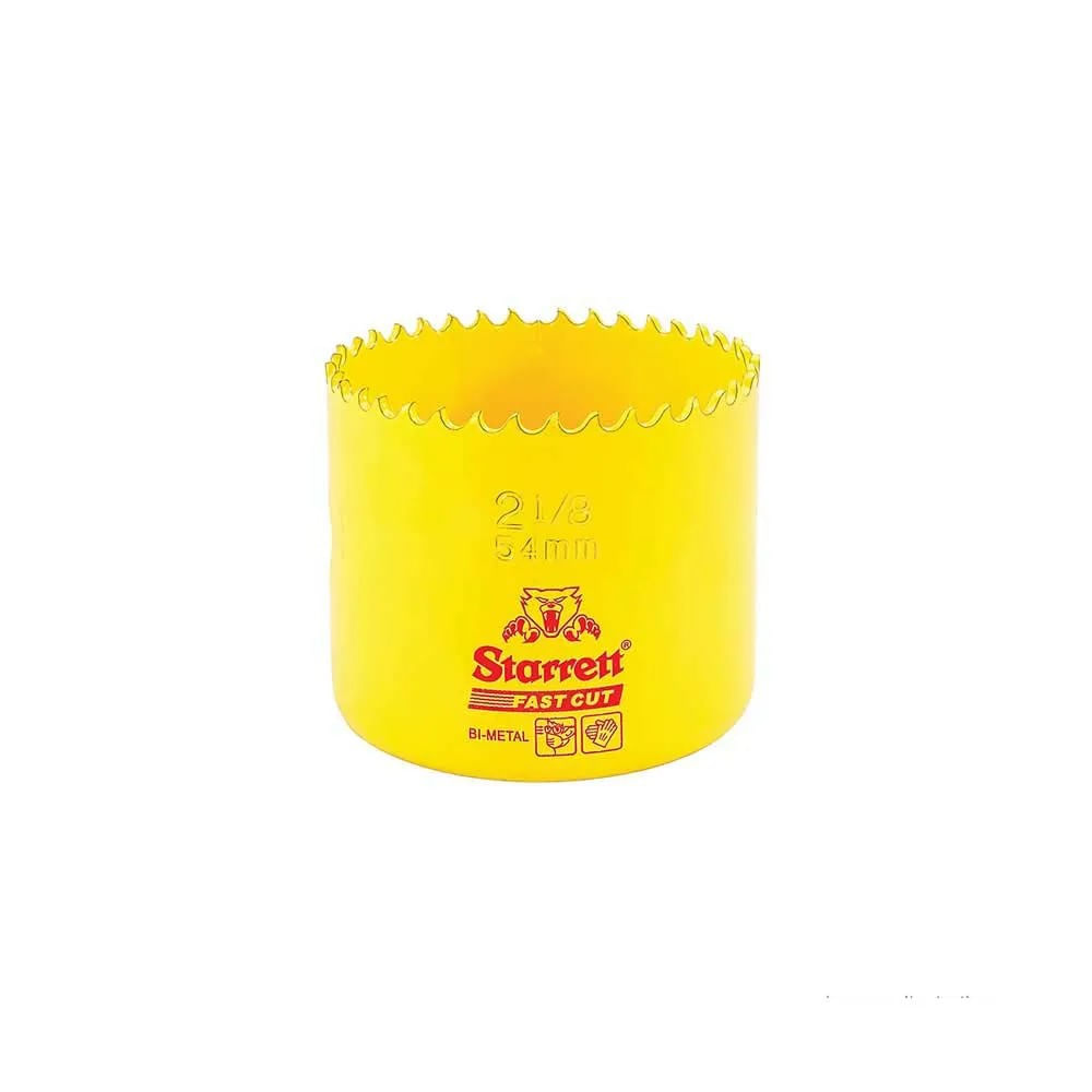 Serra Copo Bi-metal Fast Cut 54mm amarela Starret