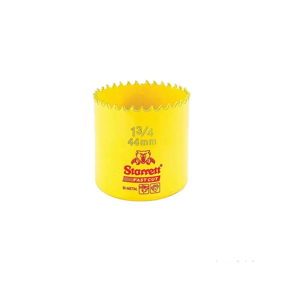 Serra Copo Bi-metal Fast Cut 44mm amarela Starret