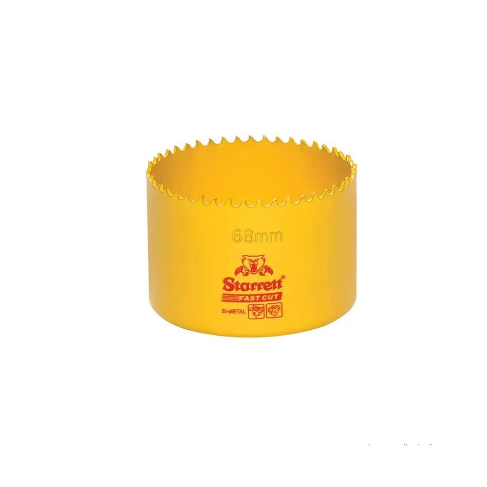 Serra Copo Bi-metal Fast Cut 68mm amarela Starret