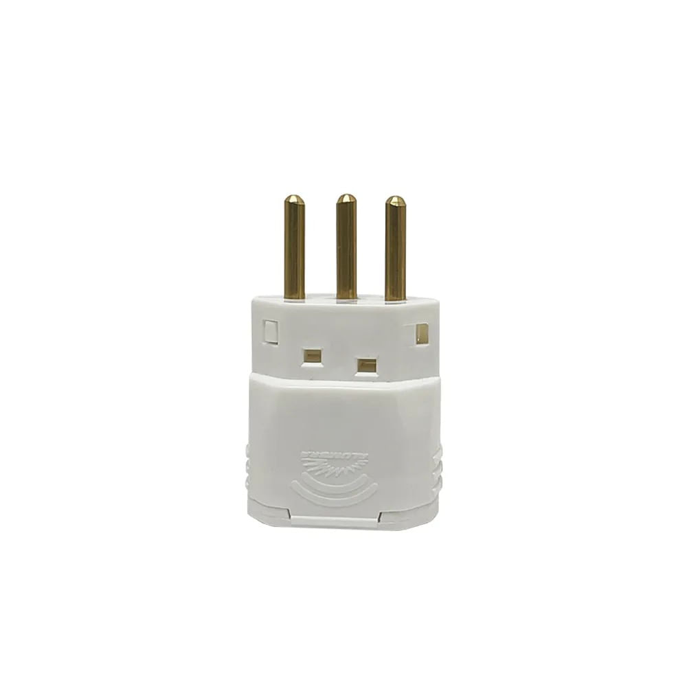 Adaptador 2P+T 10A Branco Alumbra