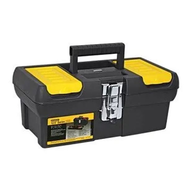 Caixa para ferramentas 12,5" amarela e preta Stanley