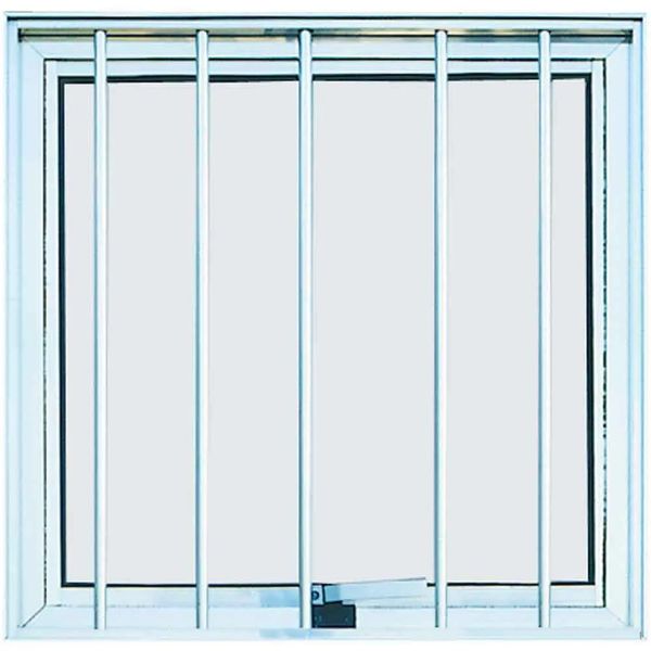 Janela Maxim-Ar 1 Seção Atlântica Magnum L25 60X60x7cm com Grade