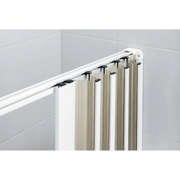Box Sanfonado PVC 130x185cm Branco BCF