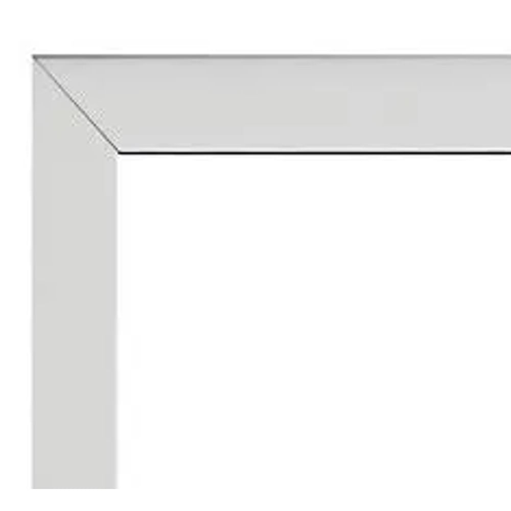 Guarnição Porta Integrada Veneziana Alumínio Branco 237x150 Alumifort Sasazaki