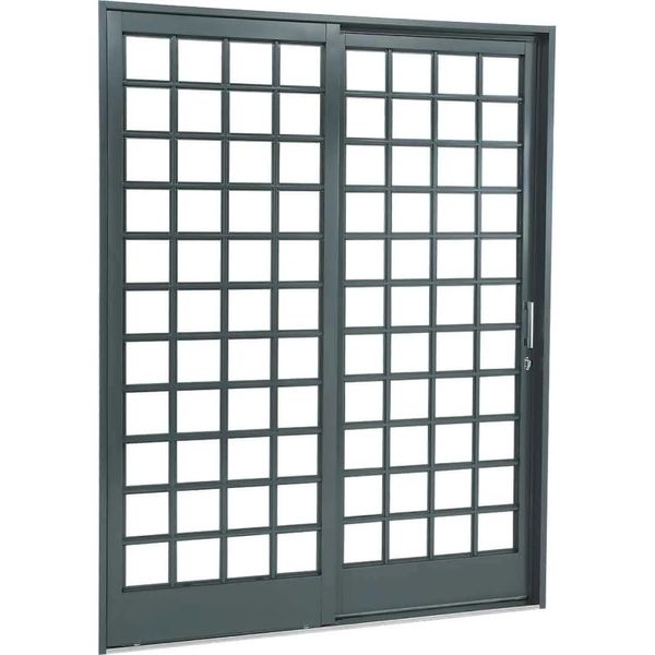 Porta de Correr 2 Folhas Belfort 217x160x12cm 69.51.263-1 Sasazaki