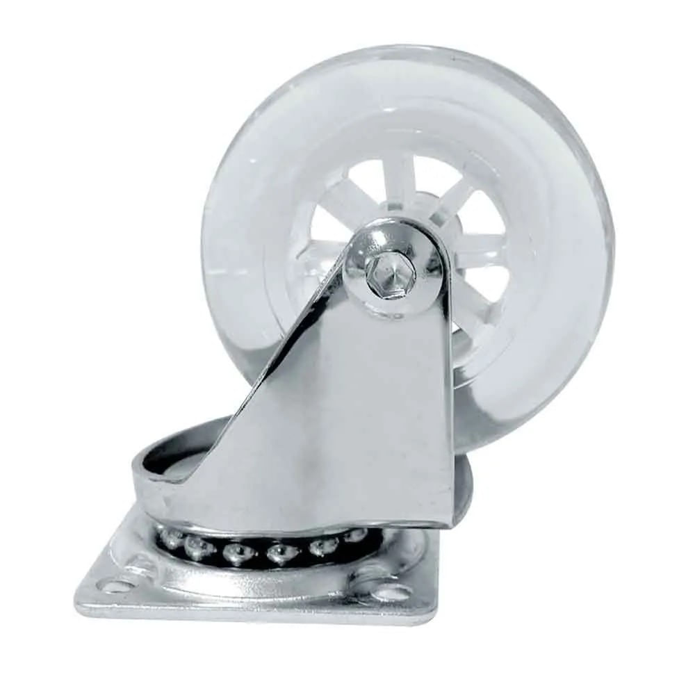 Rodízio Gel Com Base De Aço 50mm Talentos