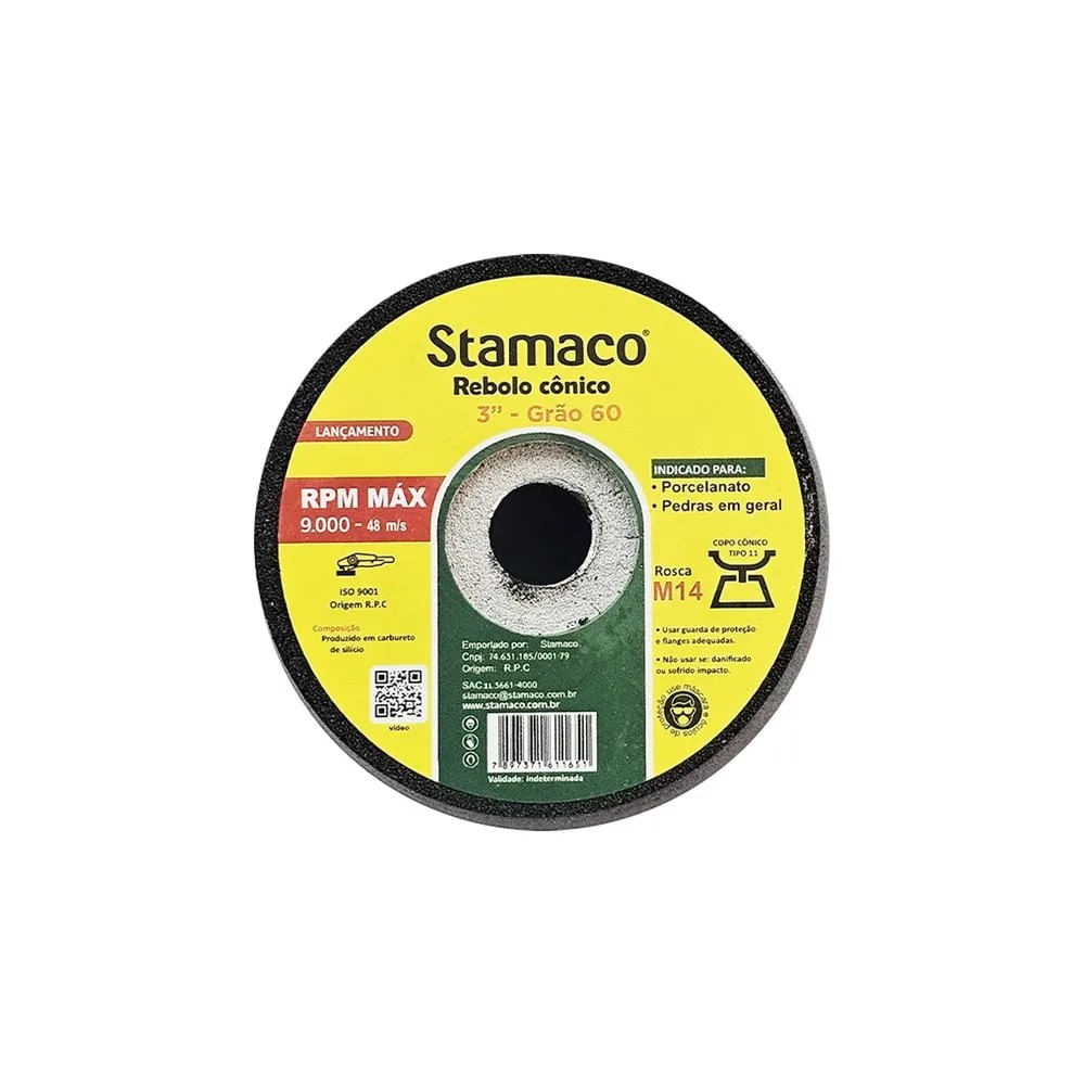 Rebolo Conico 3   G60   Stamaco