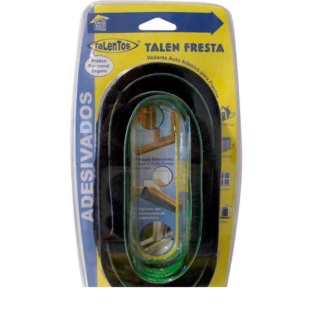 Veda Fresta Auto Adesivo 7x12 Preto 4972 Talentos