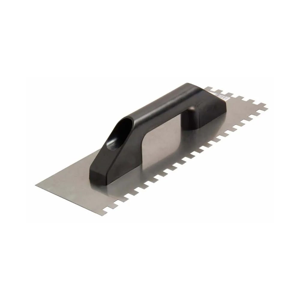 Desempenadeira Aço 38 Cm Dentada 10 X 10 Mm Com Cabo Plástico Cortag