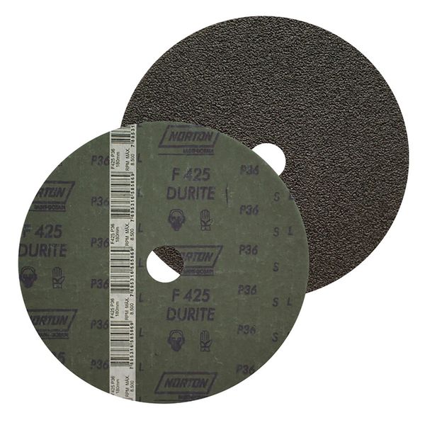 Disco de Lixa para Mármore Norton F425 180x22mm Grão 36