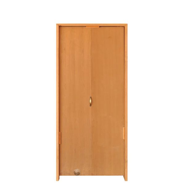 Porta Camarão de Madeira Esquerda Rodam 210x82cm Padrão Imbuia