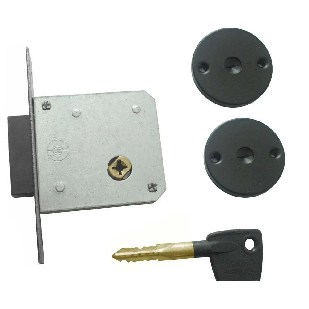 Trava de Segurança Dupla F2000 Aliança Preto Fosco Trava de Segurança Dupla F2000 Pf/Ct 25540 Aliança