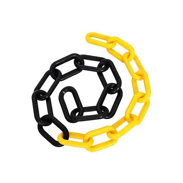 Corrente de Elo Plástico 10m Preto Delta Plus Corrente Elo Plast Com 10M Preto Delta Plus