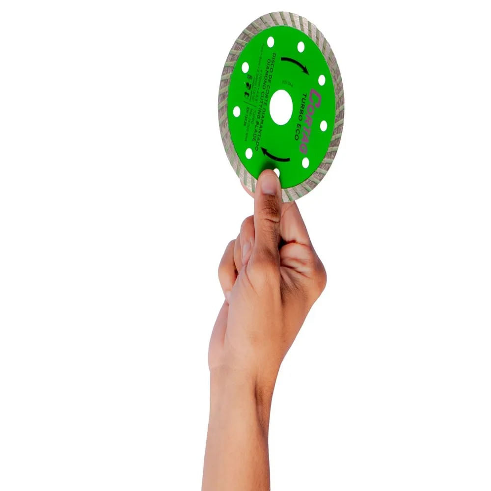 Disco Diamantado Turbo Eco 110mm com Furo 20mm Cortag