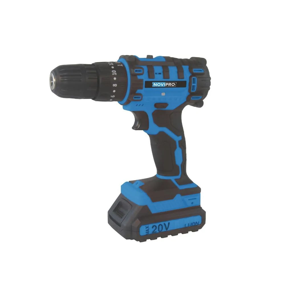 Parafusadeira e Furadeira de Impacto 20V Sem Fio com Bateria Novipro Parafusadeira/Furadeira De Impacto 20V Sem Fio Com Bateria Novipro