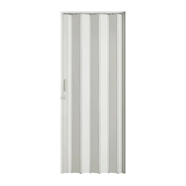 Porta Sanfonada com Trinco em PVC 84x210cm Branco BCF