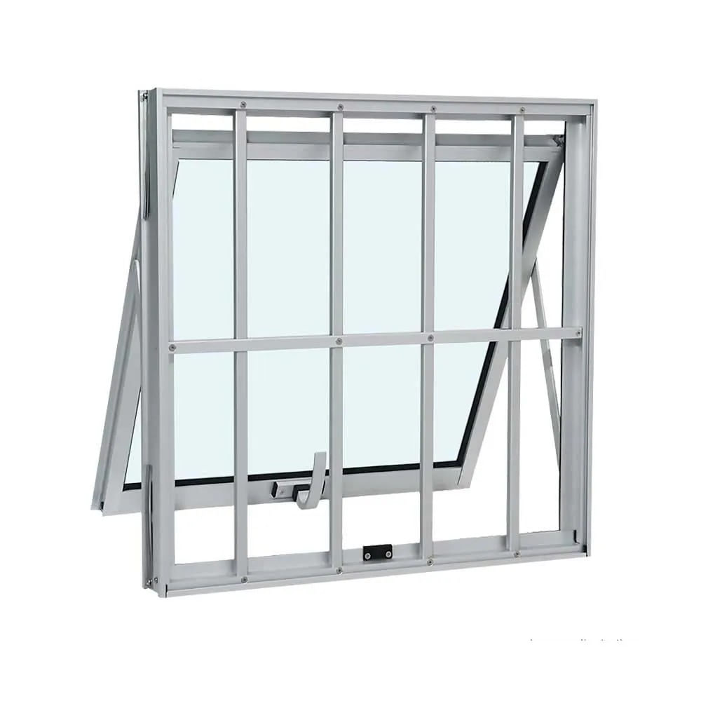 Janela Maxim-Ar Alumifort Sasazaki 60x60cm Alumínio Branco com Grade Classic