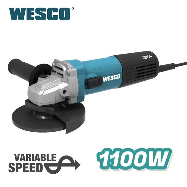 Esmerilhadeira Angular 125mm 1100W 6 Velocidades Variáveis 127V Wesco