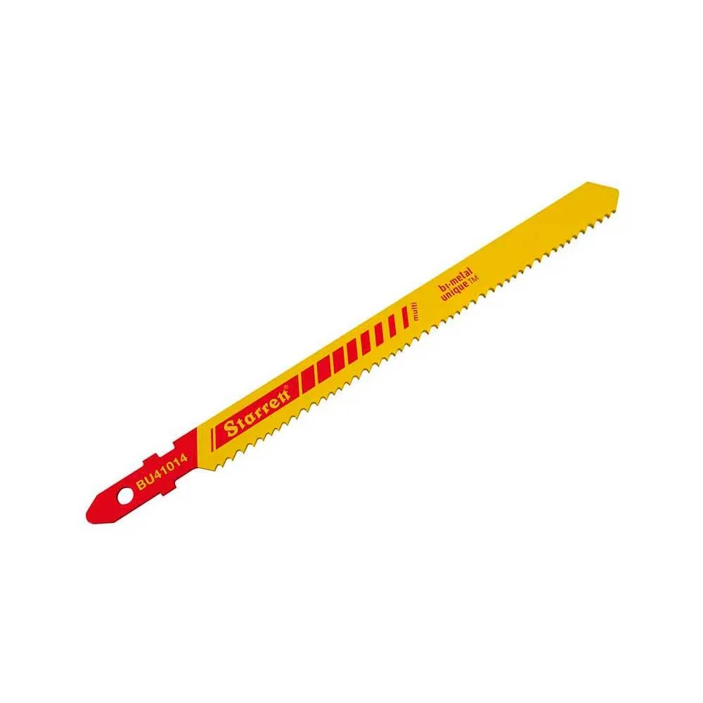 Lâmina de Serra Tico-Tico Starrett Multi 105x9,5x1mm 10-14 Dentes com 2 Unidades Lâmina de serra tico-tico Multi 105x9,5x1mm 10-14 dentes BU41014-2 Starret