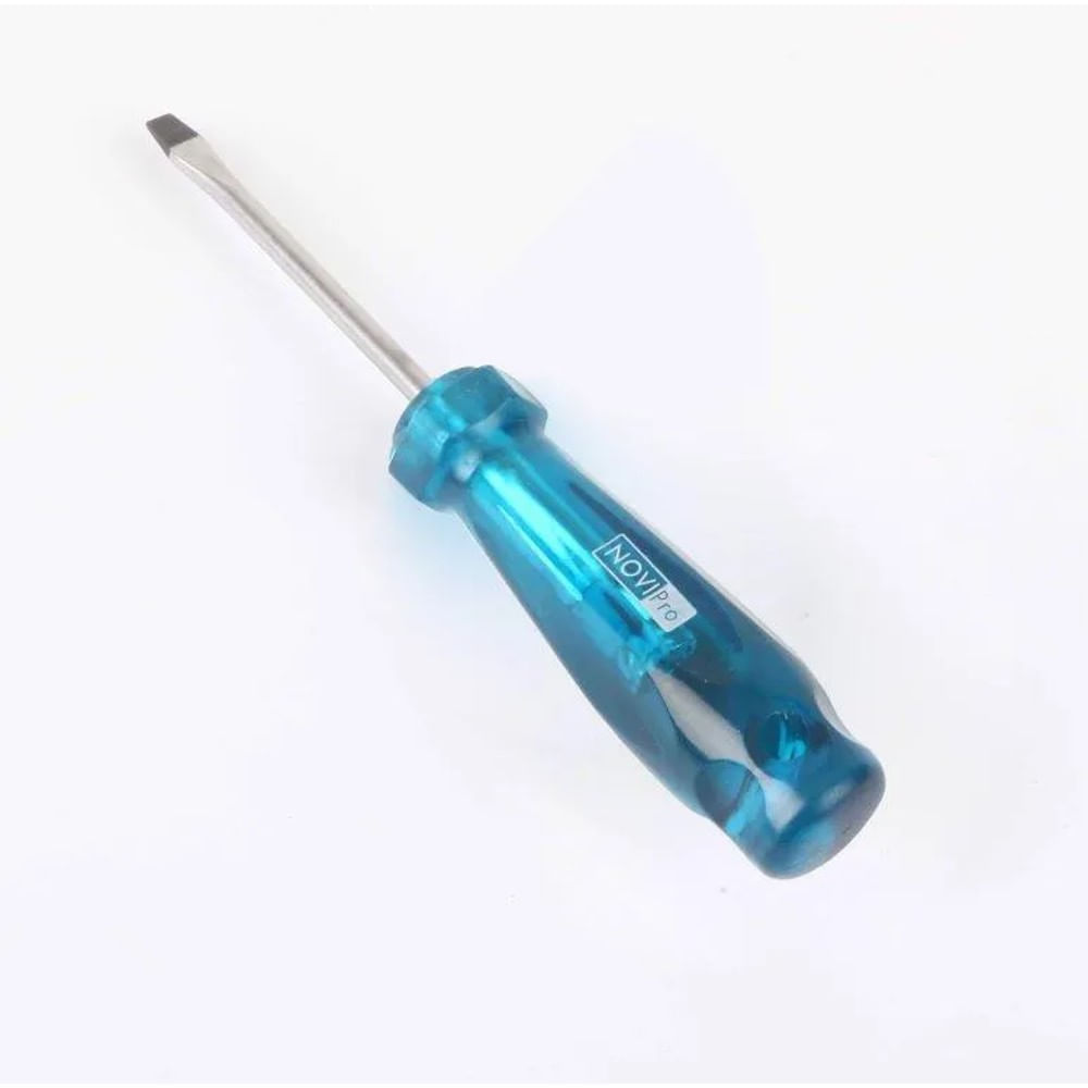 Chave de Fenda Transparente Novipro 3x150mm (1/8x6") Chave de Fenda Transparente 3x150mm (1/8x6") Novipro