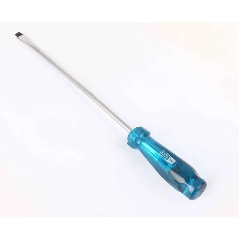 Chave de Fenda Transparente Novipro 5x200mm (3/16x8") Chave de Fenda Transparente 5x200mm (3/16x8") Novipro