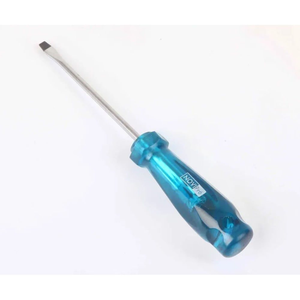 Chave de Fenda Transparente 3x100mm (1/8x4") Novipro