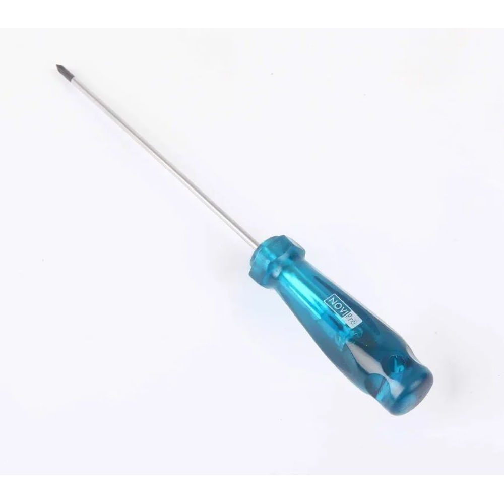 Chave de Fenda Ponta Cruzada Transparente 5x200mm Novipro