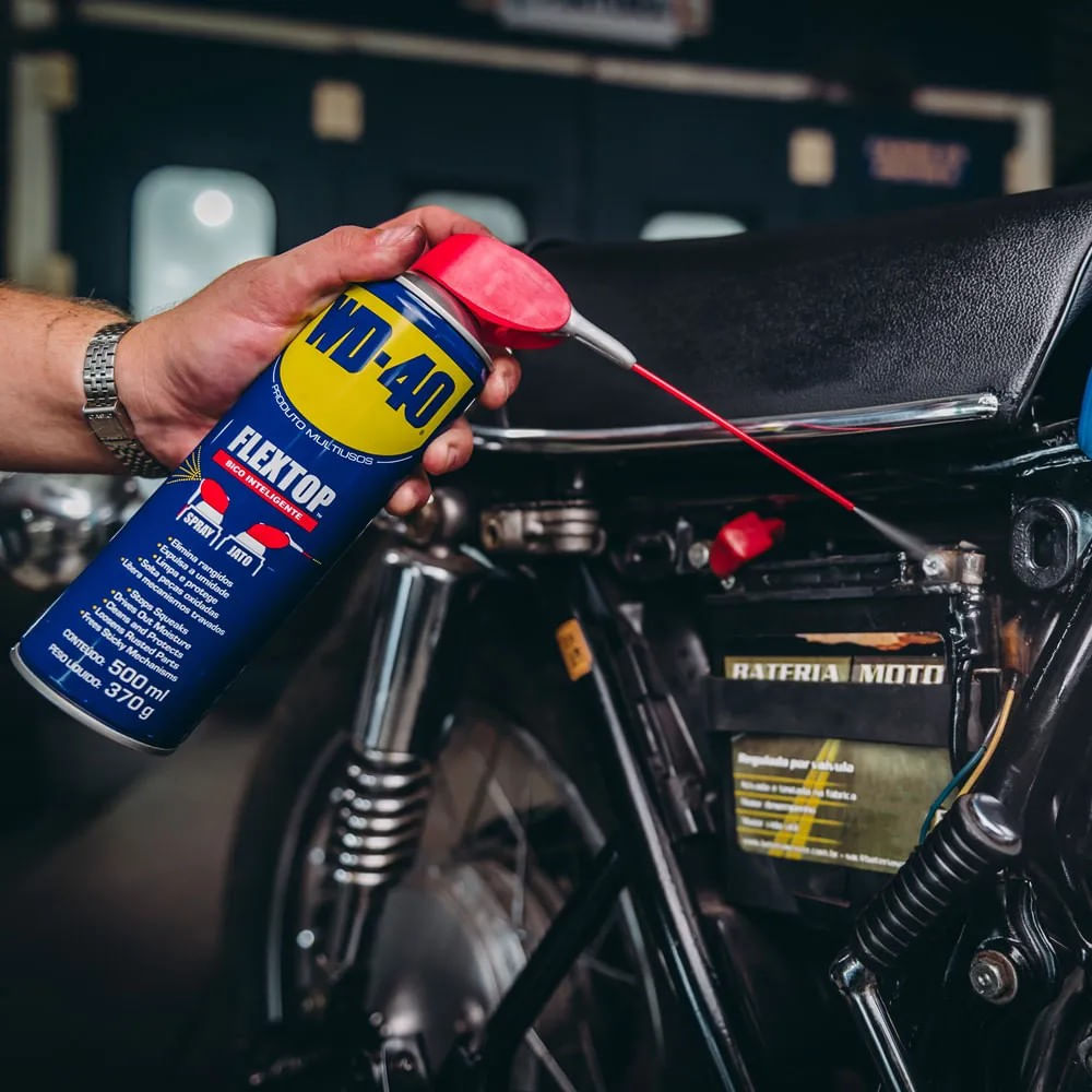 WD-40 Produto Multiuso Flextop 500ml Aerossol Wd-40 Produto Multiuso 500ml Flextop Aerossol