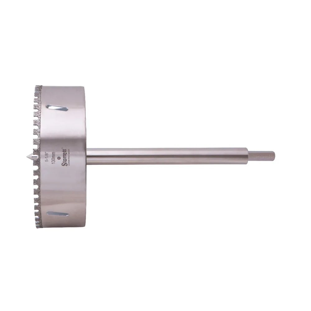 Serra Copo Diamantada 130mm 5.1/8" Starrett Serra copo diamantado 130mm 5.1/8" Starret