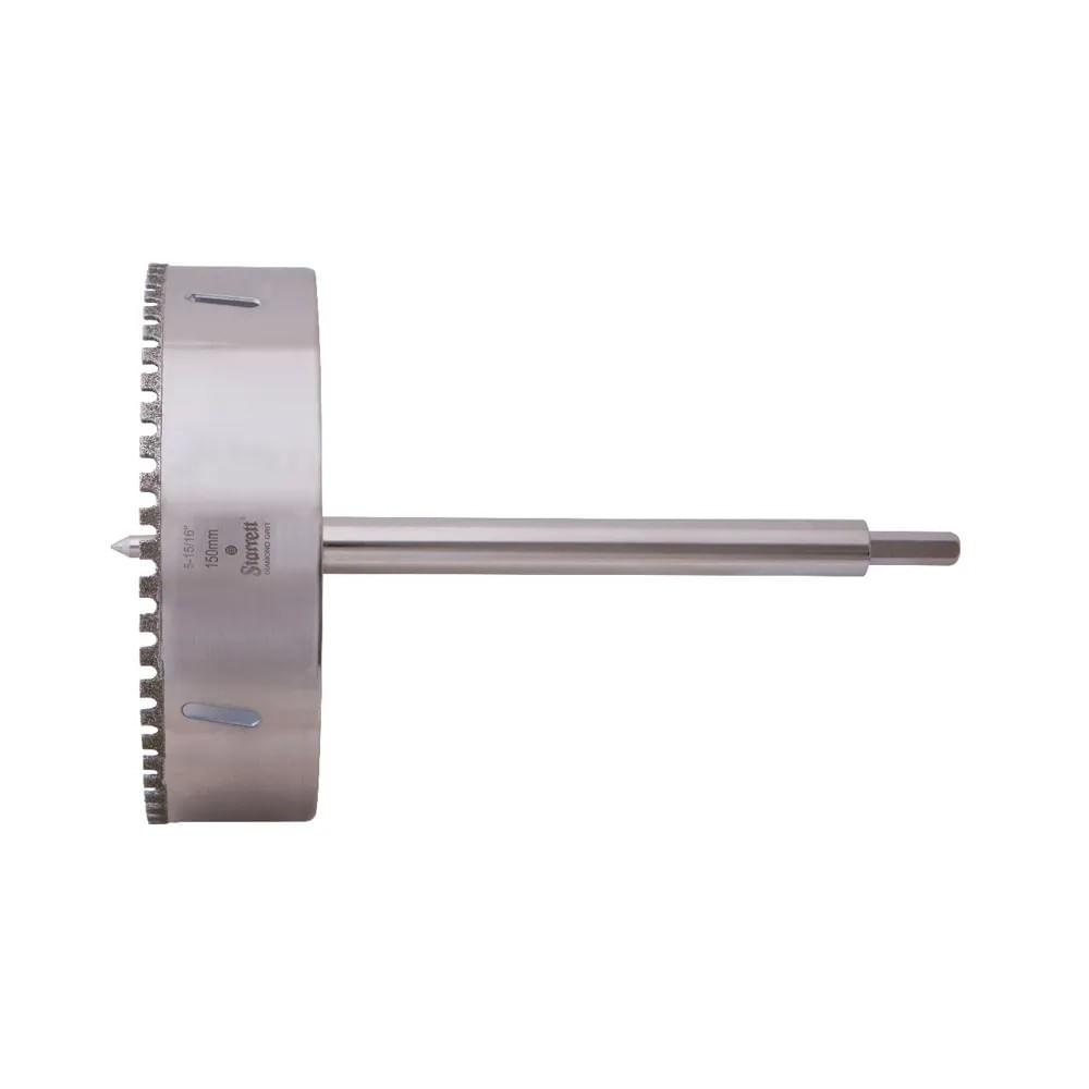Serra copo diamantado 150mm 5.15/16" Starret