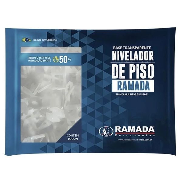 Base Niveladora para Revestimento 2mm com 100 Unidades Simetall Base Niveladora para Revestimento 100 Unidades 2mm Simetall