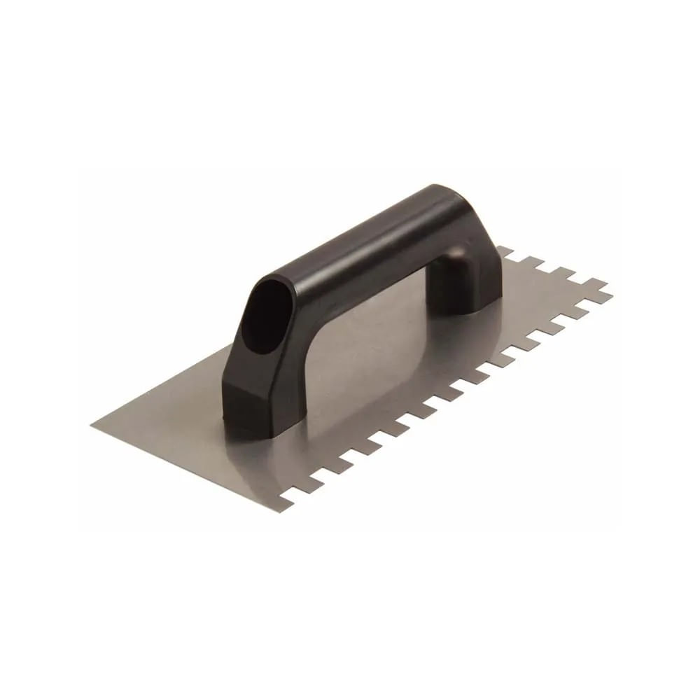 Desempenadeira Aço Dentada 6 X 6 Mm Com Cabo Plástico Cortag